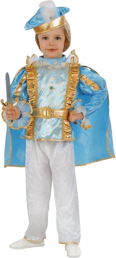 ongeluk daar ben ik het mee eens Lucht Widmann - Koning Prins & Adel Kostuum - Blauwe Page Prins Frankrijk -  Jongen -... | bol.com