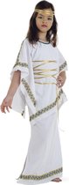 Limit - Griekse & Romeinse Oudheid Kostuum - Griekse Godin Van De Overwinning Nike - Meisje - wit / beige - Maat 110 - Carnavalskleding - Verkleedkleding