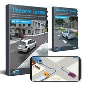 Theorieboek Rijbewijs B Auto met Samenvatting en Apps - Theorie Leren CBR examen - Lens Media