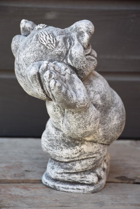 Troll souriant, Convient pour l'intérieur et l'extérieur