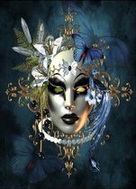 Diamond  Painting  Masker  40 x 50 cm Vierkante steentjes