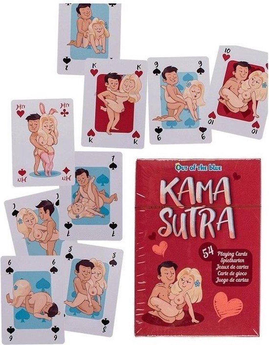 De leukste Kamasutra kaarten - kamasutra kaartspel - speelkaarten Kama sutra - erotisch kaarten spel volwassenen 18+ Cadeautje voor hem Valentijn cadeautje Kaartspel Poker Kaarten Kaartspellen voor volwassenen, Valentijnsdag kado Valentijn cadeautje