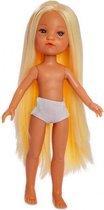 tienerpop meisjes 35 cm naturel/blond