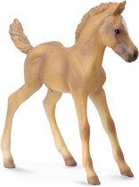 paarden: Haflinger veulen 7,4 cm bruin