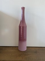 Vaas Rose/Robijnrood 69 cm
