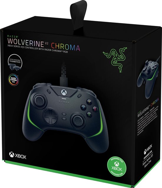 Razer Wolverine V2 Chroma Xboxコントローラー Amazon.co.jp: Razer Wolverine V2 Chroma PC & XBOX Controller