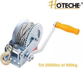 Hoteche Katrol 2000lbs - 900kg - Handlier met een positieve rem