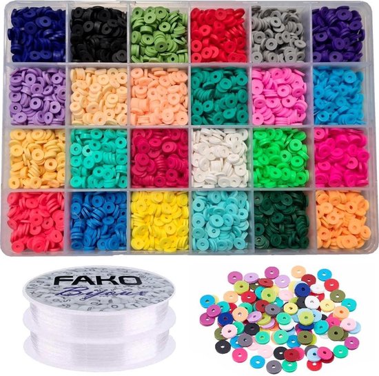 Fako Bijoux® - DIY Katsuki Kralen Set Basic - Polymeer Kralen - Sieraden  Maken Kit -... | bol.com