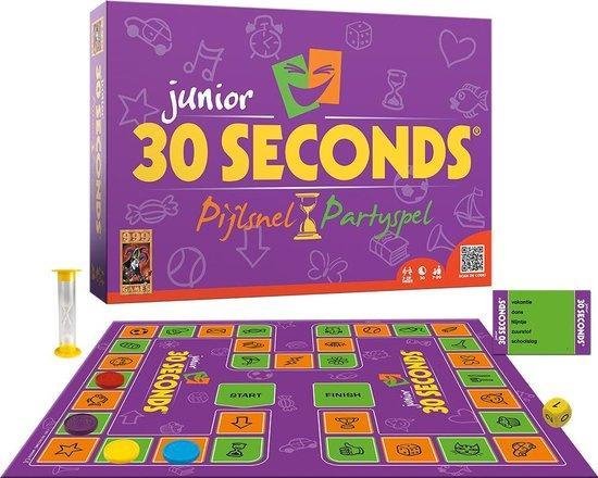 Thumbnail van een extra afbeelding van het spel partyspel 30 Seconds Junior 31 cm karton paars