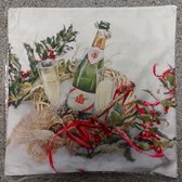 Kussenhoes Kerst " zacht aanvoelend " - 40x40cm - 1