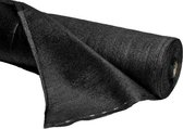 Windbreekgaas/net/doek rol 1.80x50 meter zwart