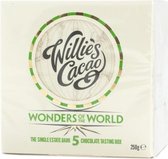 Willie's Cacao - Wonders of the World x 5 - 250g - Ambachtelijke Chocolade - Proefpakket Puur