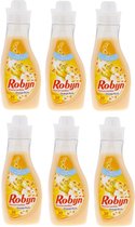 6 x 750ml Robijn wasverzachter Orange Rush
