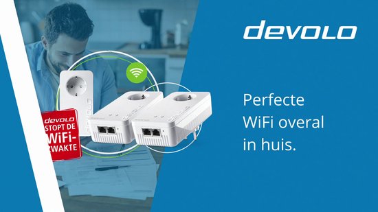 DEVOLO Magic 2 WiFi next - Starter Kit - 2 adaptateurs CPL - 2400 Mbit/s -  Cdiscount Informatique