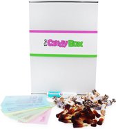 The Candy Box - Suikervrij Snoep & Snoepgoed cadeau doos - 500 gram - eet papier geld - suikervrij - pepermunt - Wilhelmina - Toffees