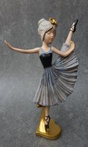 house of seasons ballerina blauw set van 3 H24 D11