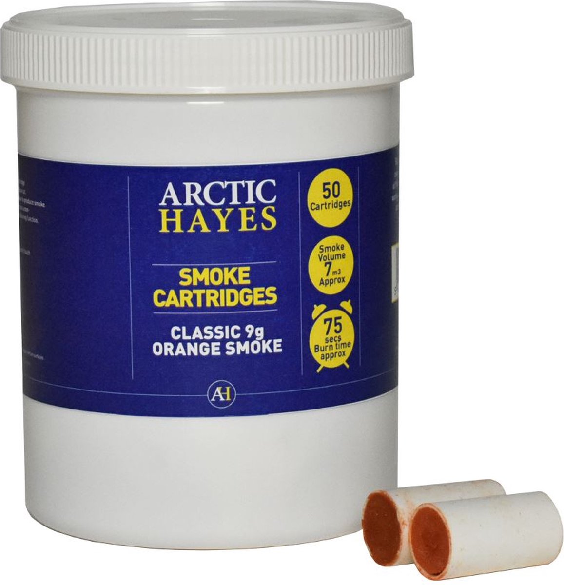 Rook tabletten (Arctic Hayes) 50 x 9 gram - 75 sec oranje rook