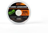Fox Camo Leadcore Woven Leader 50lb - 25m