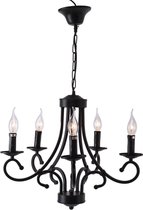 Dakta® Kroonluchter | Hanglamp | Lamp  | Lampen | Kroonluchters | Lampenkap | Klassiek | Zwart