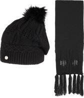 SYT Dames 2-Delig Winter Set | Sjaal - Muts (Beanie) | Cool-04 (K2380-03)