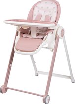 Freeon Kinderstoel Sven DeLuxe - Inklapbare Eetstoel voor kinderen - Dusty Pink