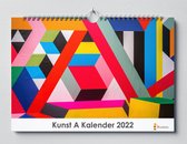 Cadeautip!  Kunst (A) 2022 kalender 35x24 cm - Kunst (A) jaarkalender 2022 - Kunst (A) wandkalender 2022 - Omslagkalender 2022 - Maandkalender 2022 - Kalender 35 x 24 cm