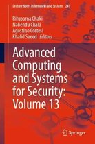 Advanced Computing and Systems for Security