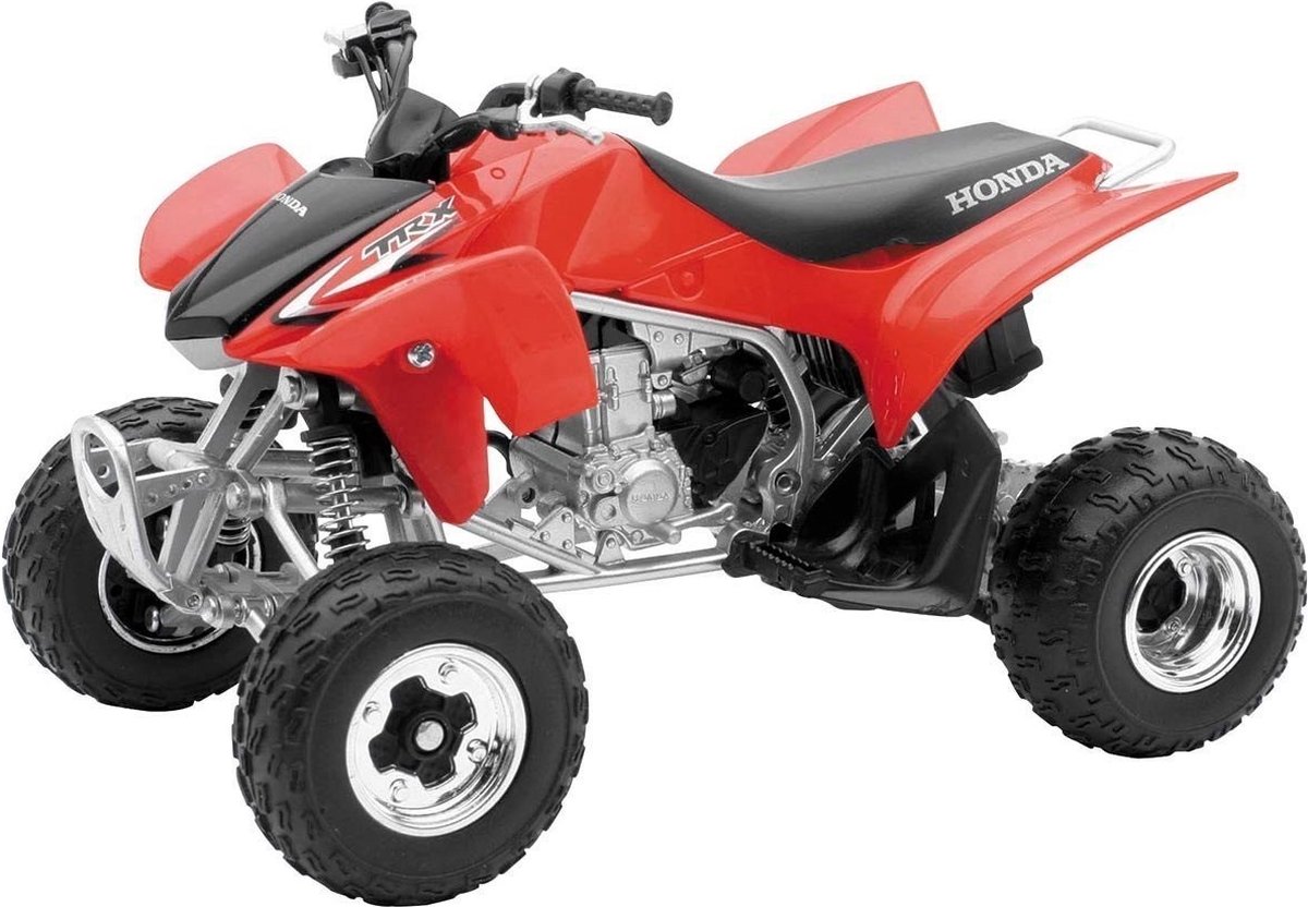 NewRay 1/12 Honda TRX450R Quad ATV Rood Schaalmodel Speelgoed