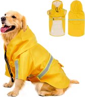 Imperméable Chien Taille 4XL Manteau pour Chien Manteau Chiens Puppy Vêtements pour Chiens - Jaune - Dutchwide®