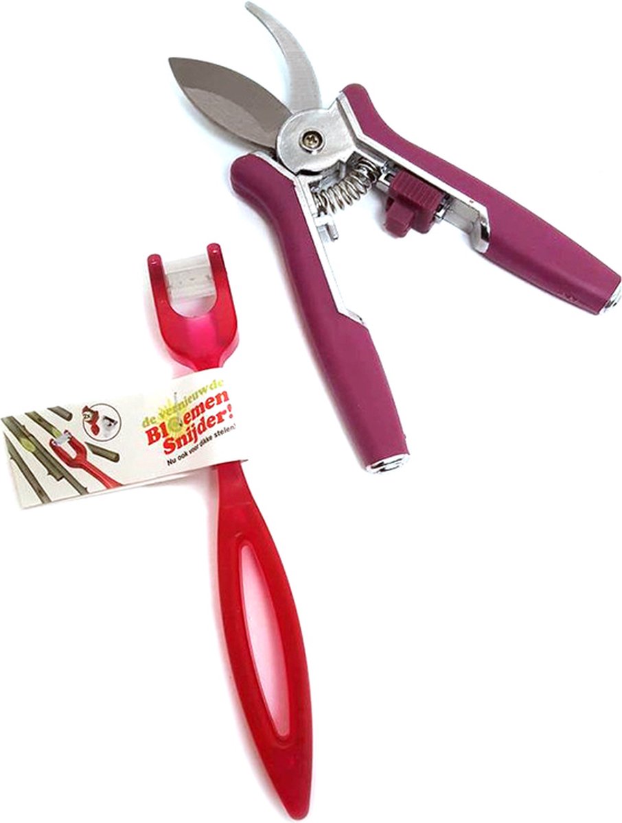 Bloemensnijder & snoeischaar kleintje knip