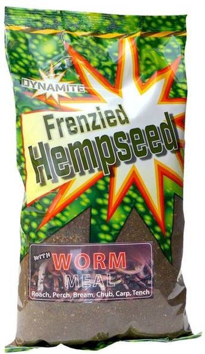 Dynamite Baits Frenzied Hempseed Worm Meal - 900g van Merkloos — afbeelding 3