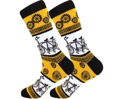 Winkrs | Sokken Met Fietsen, Vélocipède, Tandem | Grappige Fietssokken Dames/Heren Maat 39/43 Winkrs | Sokken Met Fietsen, Vélocipède, Tandem | Grappige Fietssokken Dames/Heren Maat 39/43