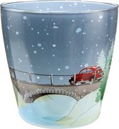 Goebel® - Scandic Home | Windlicht / Theelicht "Driving Home" | Glas, 9cm, waxinelicht houder