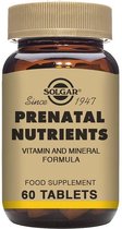Prenatal Nutrients Solgar 60 Tablets