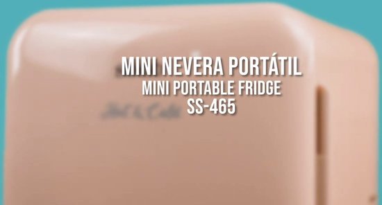 Mini frigo portable 4 L - 6 canettes pour voiture ou maison - Tendance Plus