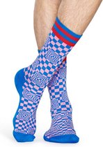 Happy Socks - Athletic Checked - Unisex - Maat 41-46