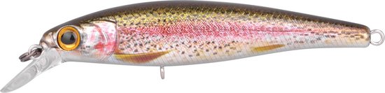 Spro Ikuru Natural Silent Jerk Short Lip - Slow Sinking (diepte 1m) - 6.8cm - 6.5g - Kleur : Rainbow Trout van Spro — afbeelding 5