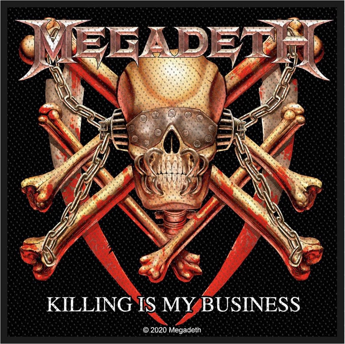 Megadeth - Killing Is My Business Patch - Multicolours