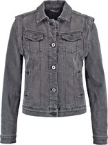 TAIFUN Dames Denim jack met geaccentueerde schouders