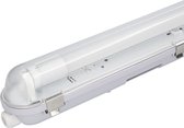 LED T8 TL armatuur IP65 150 cm 3000K  24W 3120lm 130lm/W