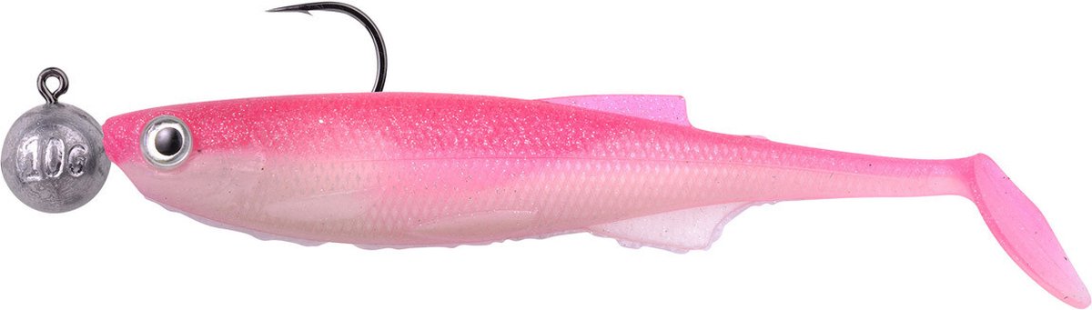 Spro Powercather Ready Jig 7.5cm - 8g - Kleur : UV Glow Pink & Pearl