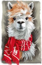 Kralenborduurpakket SLALALAMA - TELA ARTIS