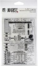 49 And Market Ticket Express Clear Stamps 4"X6" (VAC32310)