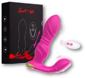 TipsToys Anaal Buttplug A7 Prostaat Vibrator Pspot stimulator - Sex Toys voor Mannen of Vrouwen | Kleur Roze