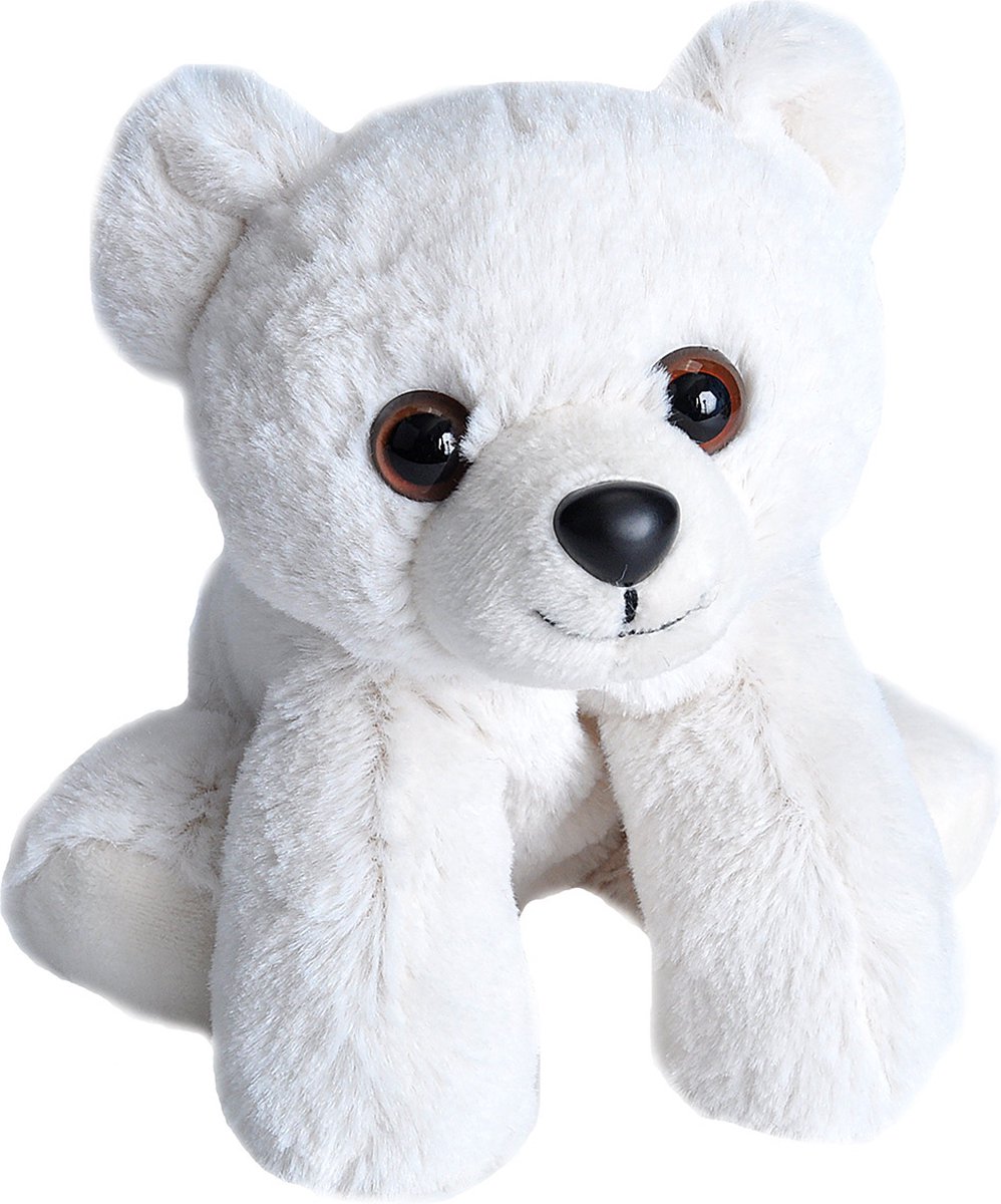 Wild Republic Knuffelbeer Junior 18 Cm Pluche Wit