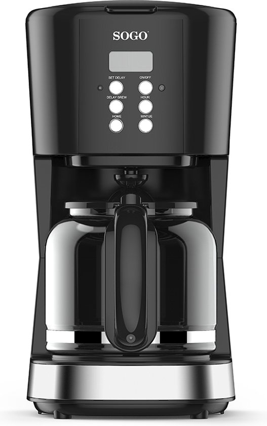 Sogo - 5670 - Machine à café filtre - avec minuterie - fonction