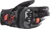 Alpinestars SMX Z Drystar Black Red Fluo Gloves M - Maat M - Handschoen