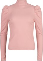 Lofty Manner T-shirt Top Eliza Mp08 Pink Dames Maat - L