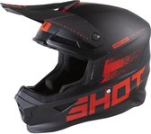 Shot crosshelm Furious Raw 2.0 zwart rood