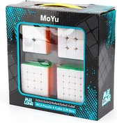4 in 1 Voordeelpakket - Speed Cube - MoYu Speed Cube - Speed Cube - Breinbreker 2x2, 3x3, 4x4, 5x